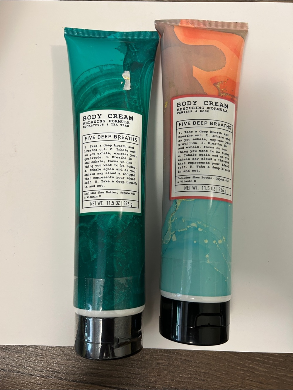 Body Cream - Green Eucalyptus & Tea Tree set 2